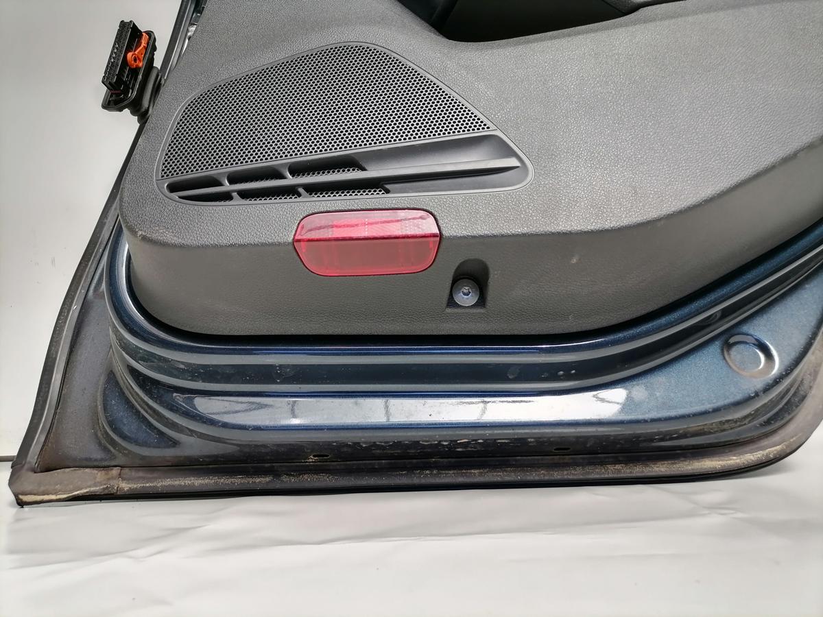 VW Golf 6 original T&uuml;r hinten rechts LC5F Bluegraphit Flie&szlig;heck Rohbau Bj.2012